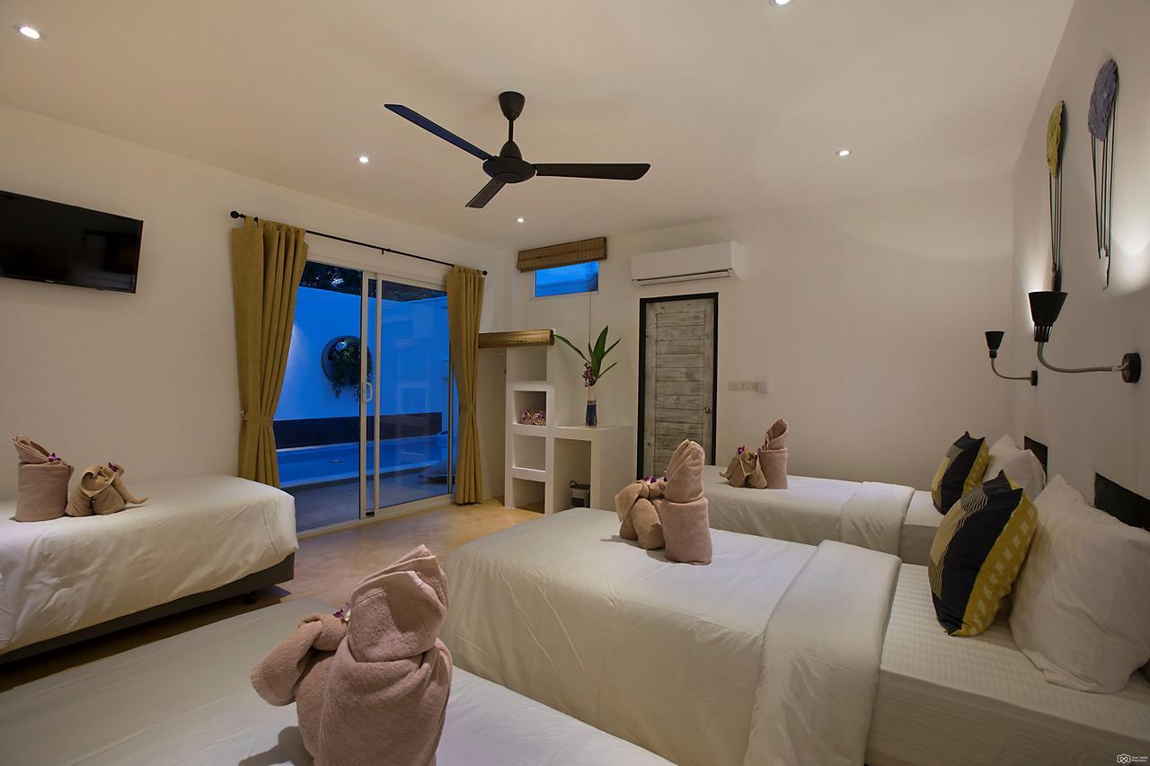 Aditaya Pool Beach Villas Bophut Exterior photo
