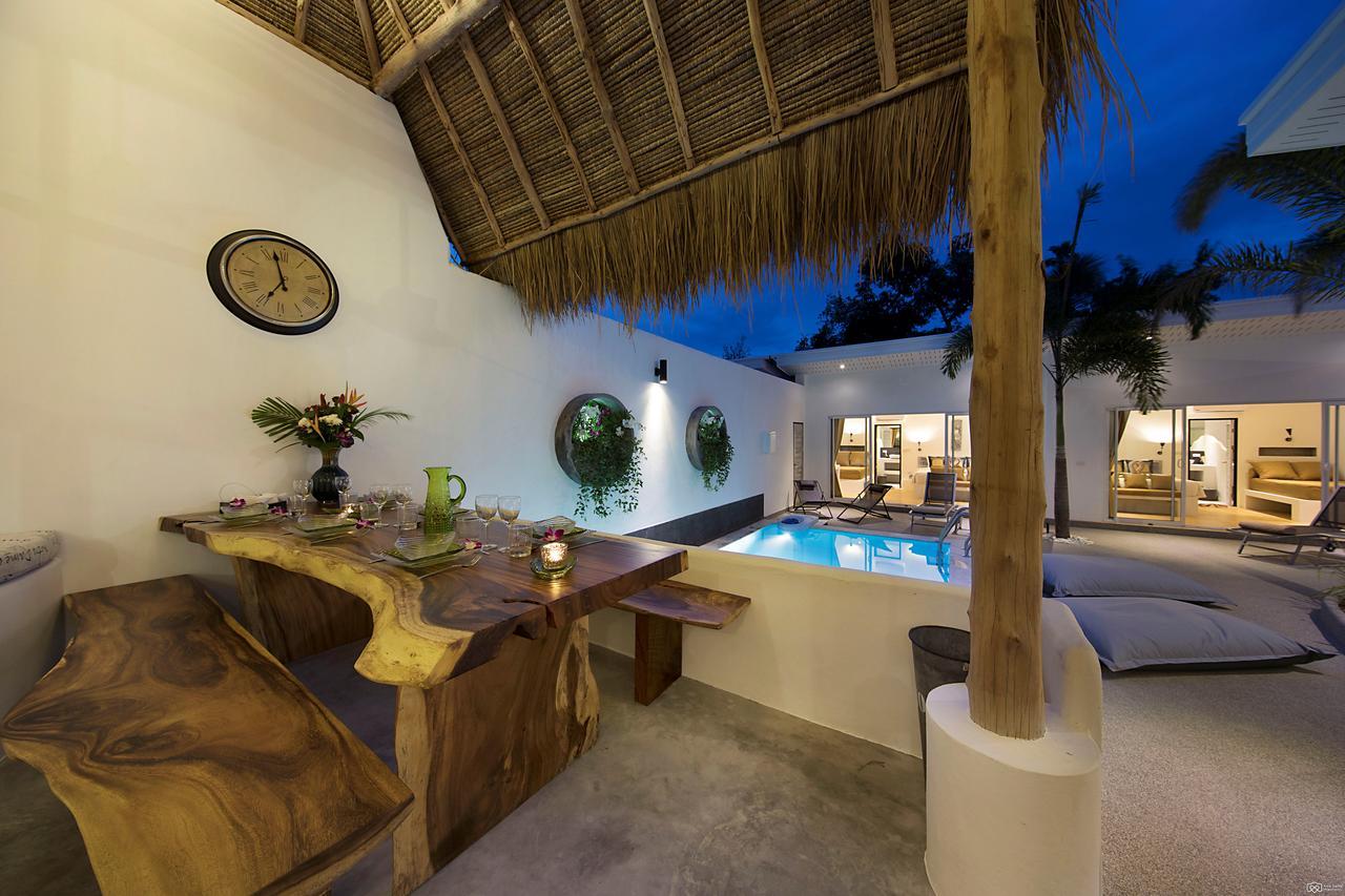 Aditaya Pool Beach Villas Bophut Exterior photo