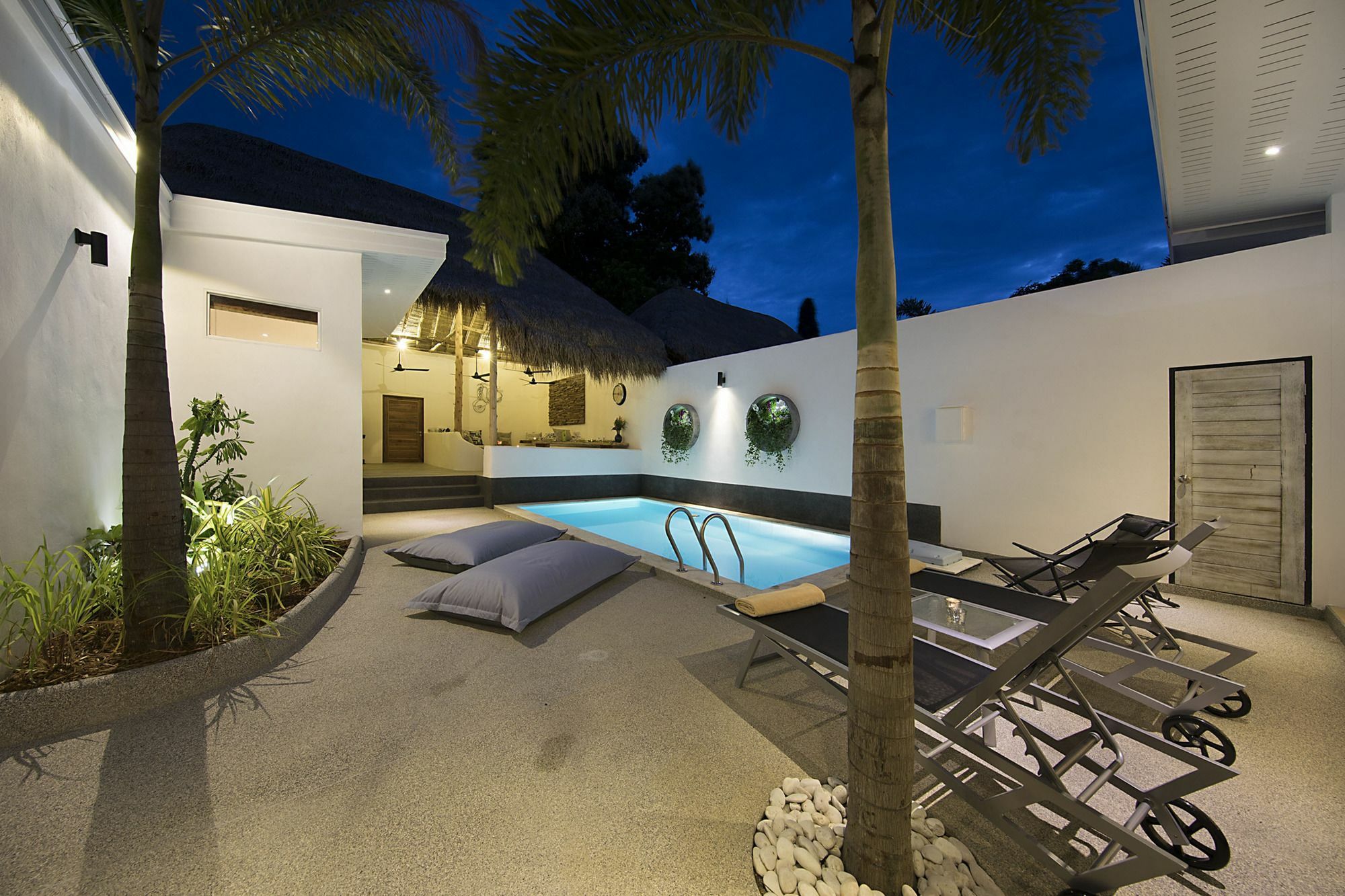Aditaya Pool Beach Villas Bophut Exterior photo