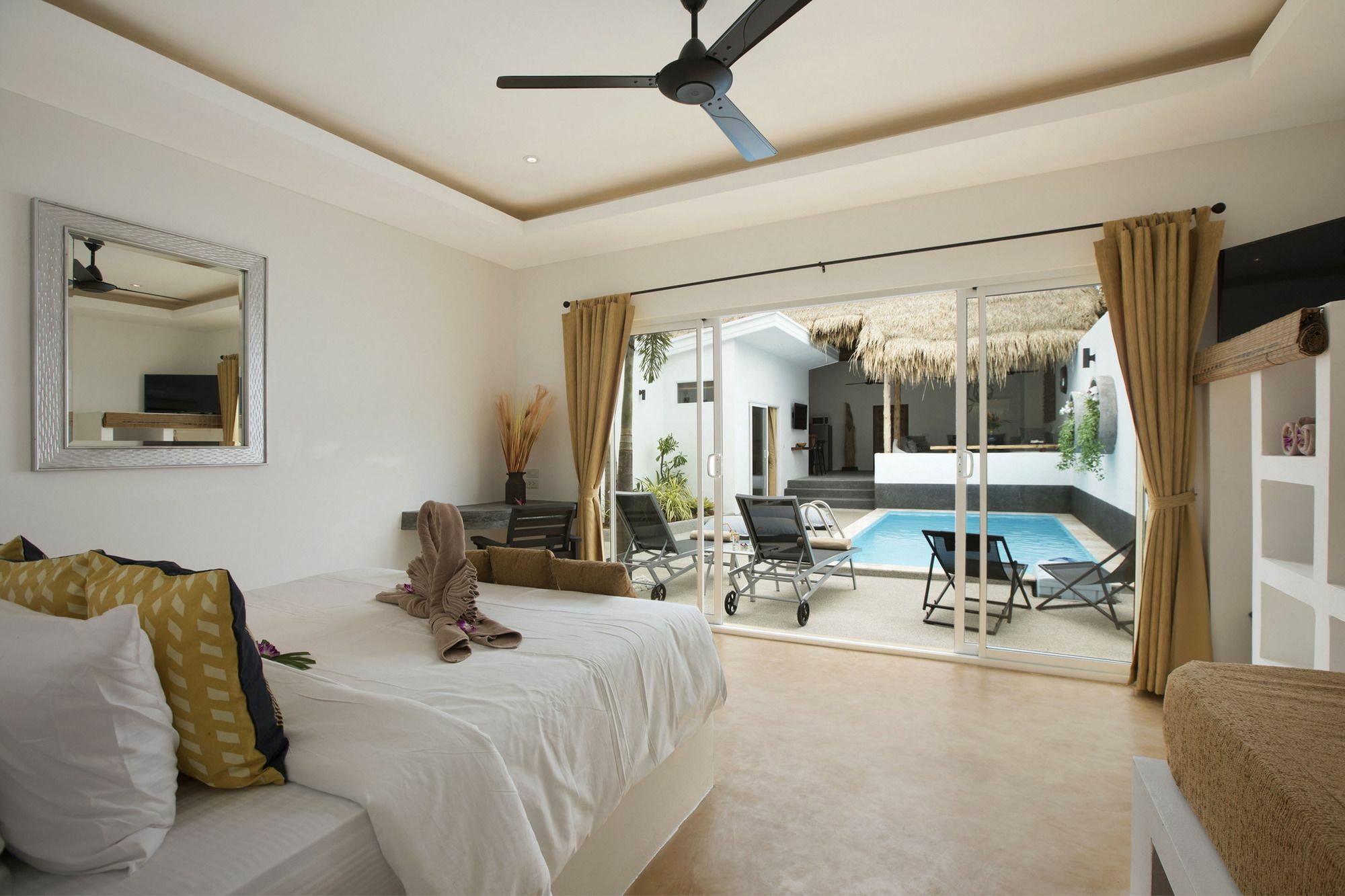 Aditaya Pool Beach Villas Bophut Exterior photo